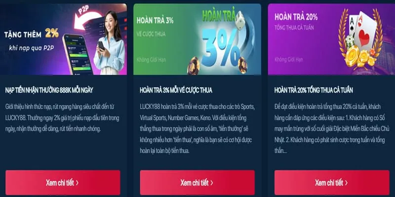 Hoàn Trả Thể Thao & Casino 138BET